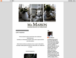 mamaison-cz.blogspot.com screenshot