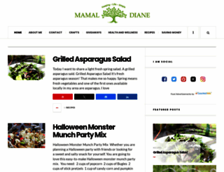 mamaldiane.com screenshot