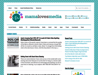 mamalovesmedia.com screenshot