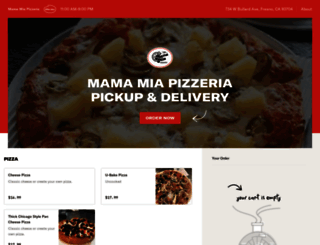 mamamiapizzafresno.com screenshot
