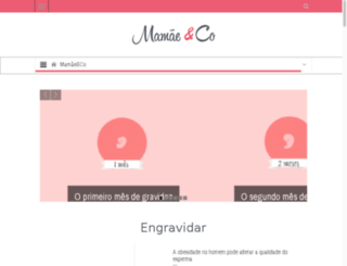 mamanandco.com.pt screenshot
