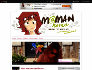 mamanathome.com screenshot