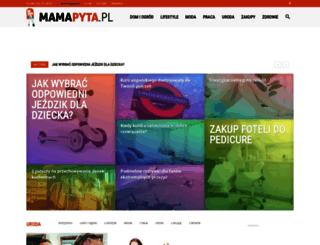 mamapyta.pl screenshot