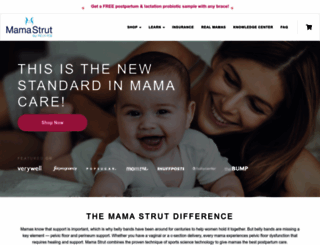 mamastrut.com screenshot