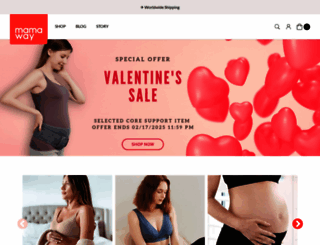 mamaway.com.au screenshot