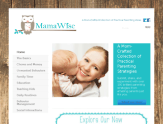 mamawise.org screenshot