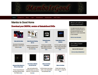 mamboisgood.com screenshot