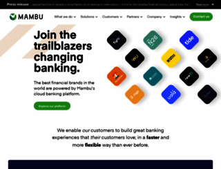 mambu.com screenshot