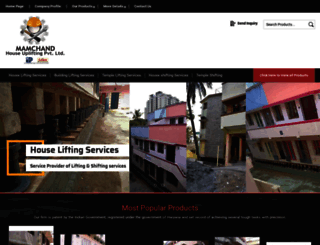 mamchandbuildinglifting.com screenshot