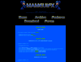 mame32fx.altervista.org screenshot