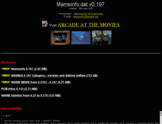 mameinfo.mameworld.info screenshot