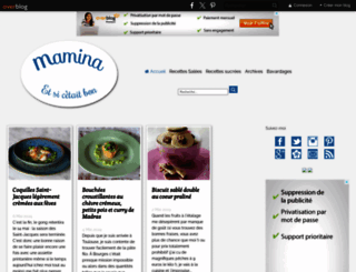 mamina.fr screenshot