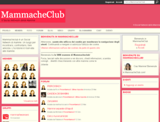 mammacheclub.com screenshot