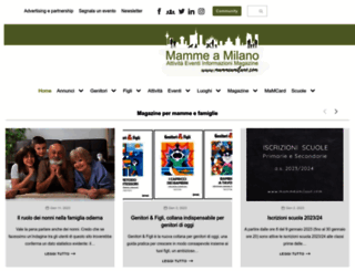 mammeamilano.com screenshot
