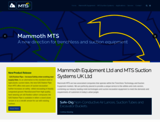 mammoth-mts.co.uk screenshot