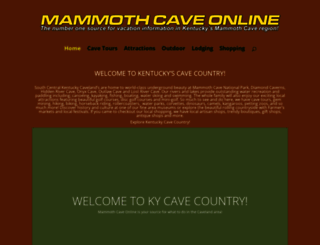mammothcave.com screenshot