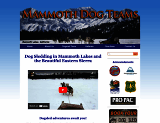 mammothdogteams.com screenshot