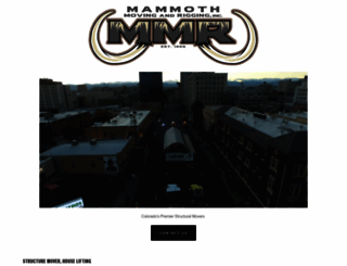 mammothmoves.com screenshot