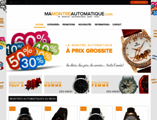 mamontreautomatique.com screenshot