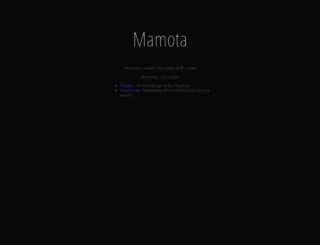 mamota.net screenshot