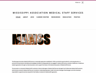 mamss.org screenshot