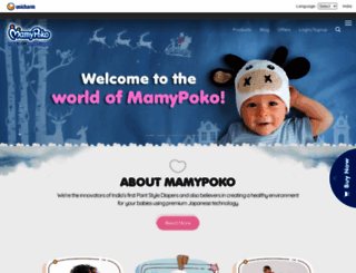 mamypoko.co.in screenshot