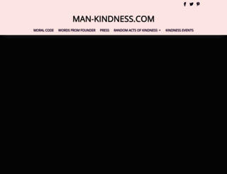 man-kindness.com screenshot