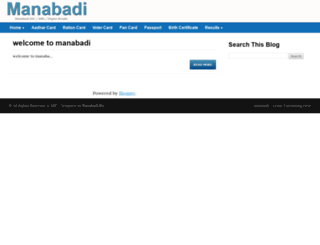manabadi.biz screenshot