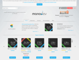 manadev.com screenshot