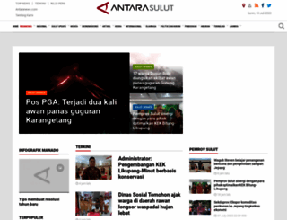 manado.antaranews.com screenshot