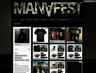 manafest.storenvy.com screenshot
