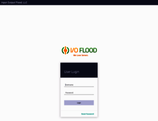 manage.ioflood.com screenshot