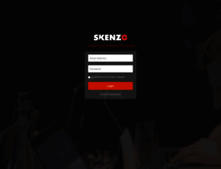 manage.skenzo.com screenshot