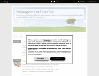 management-durable.over-blog.com screenshot