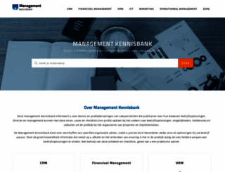 managementkennisbank.nl screenshot