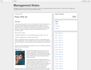 managementnotes.blogspot.com screenshot