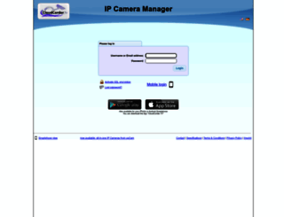 manager.ipcameramanager.com screenshot