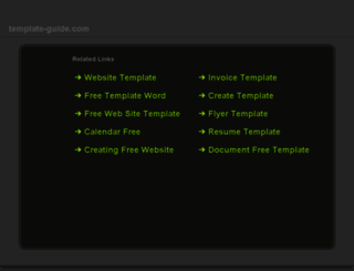 manager.template-guide.com screenshot