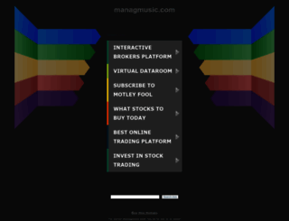 managmusic.com screenshot