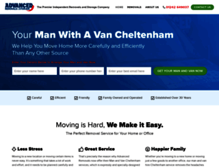 manandvancheltenham.com screenshot