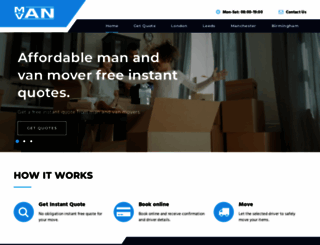 manandvanmover.co.uk screenshot