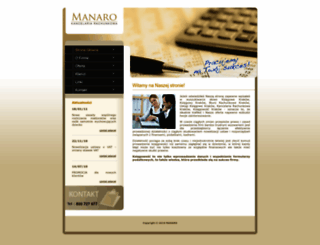 manaro.pl screenshot