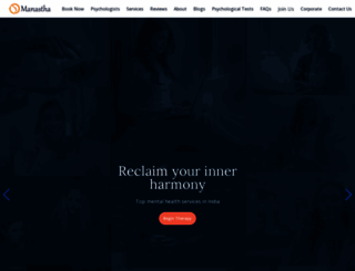 manastha.com screenshot