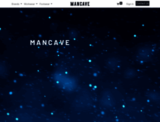 mancaveworkwear.com.au screenshot