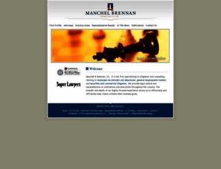 manchelbrennan.com screenshot