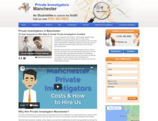 manchester-privateinvestigators.co.uk screenshot