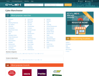 manchester.cylex-uk.co.uk screenshot