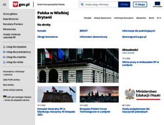 manchester.msz.gov.pl screenshot