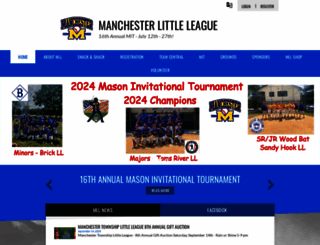 manchesterbaseball.net screenshot