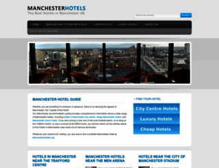 manchesterhotels.org screenshot